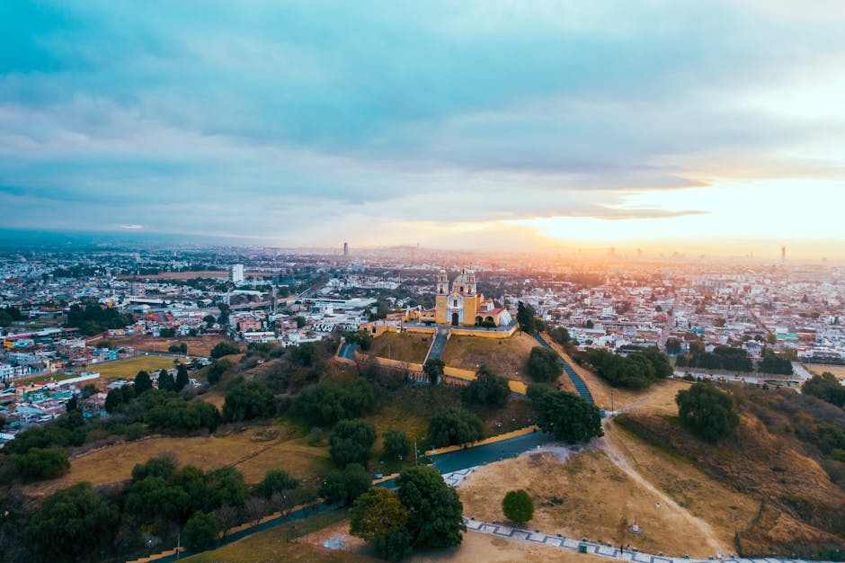 A traveler enjoying an unforgettable abroad vacation experience in a picturesque foreign destination surrounded by cultural landmarks and scenic natural beauty.